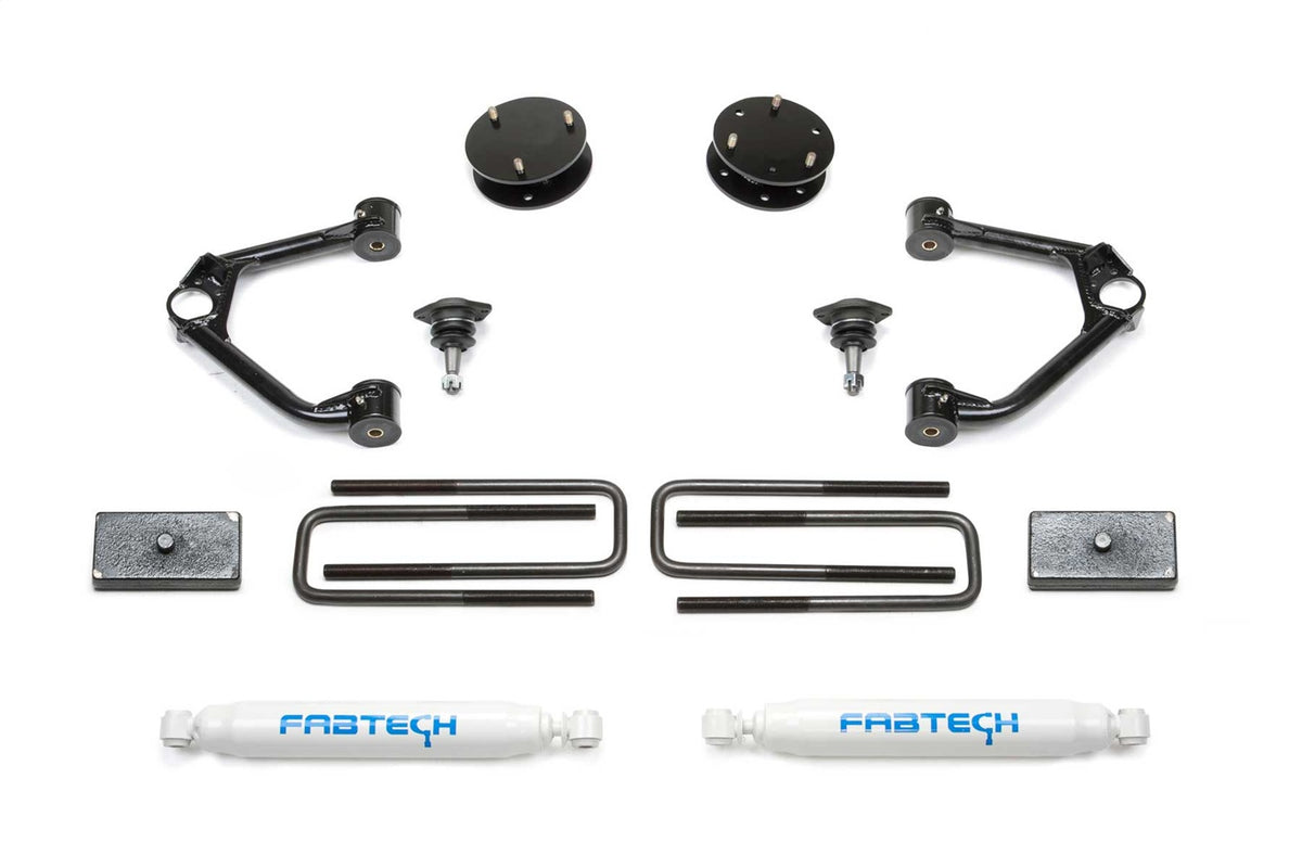 Budget Lift System w/Shock from Fabtech part number K1126