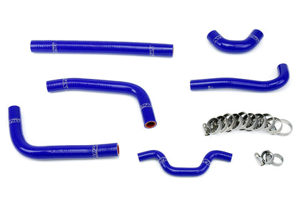Radiator Coolant Hose Kit from HPS Performance part number 57-1241-BLUE