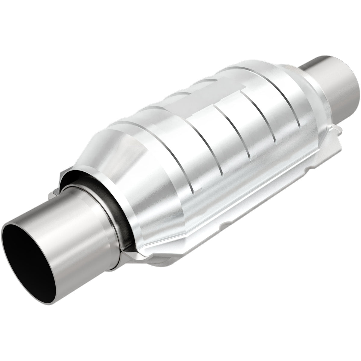Stainless stainless steel catalytic converter from MagnaFlow Exhaust Products part number 557306