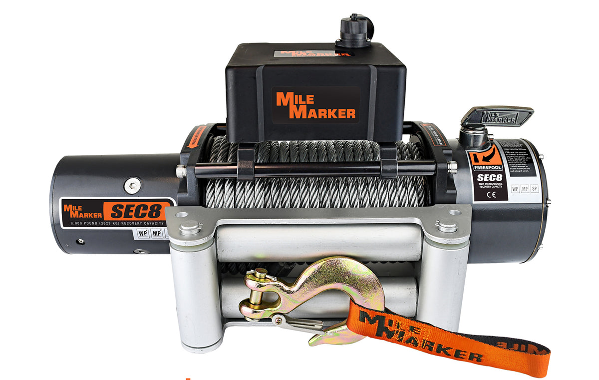 Metal winch from Mile Marker part number 77-50141W