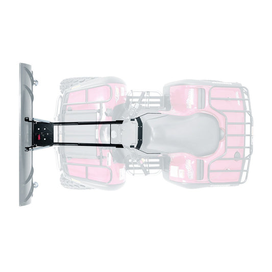 Black snow plow mount from Warn part number 61611