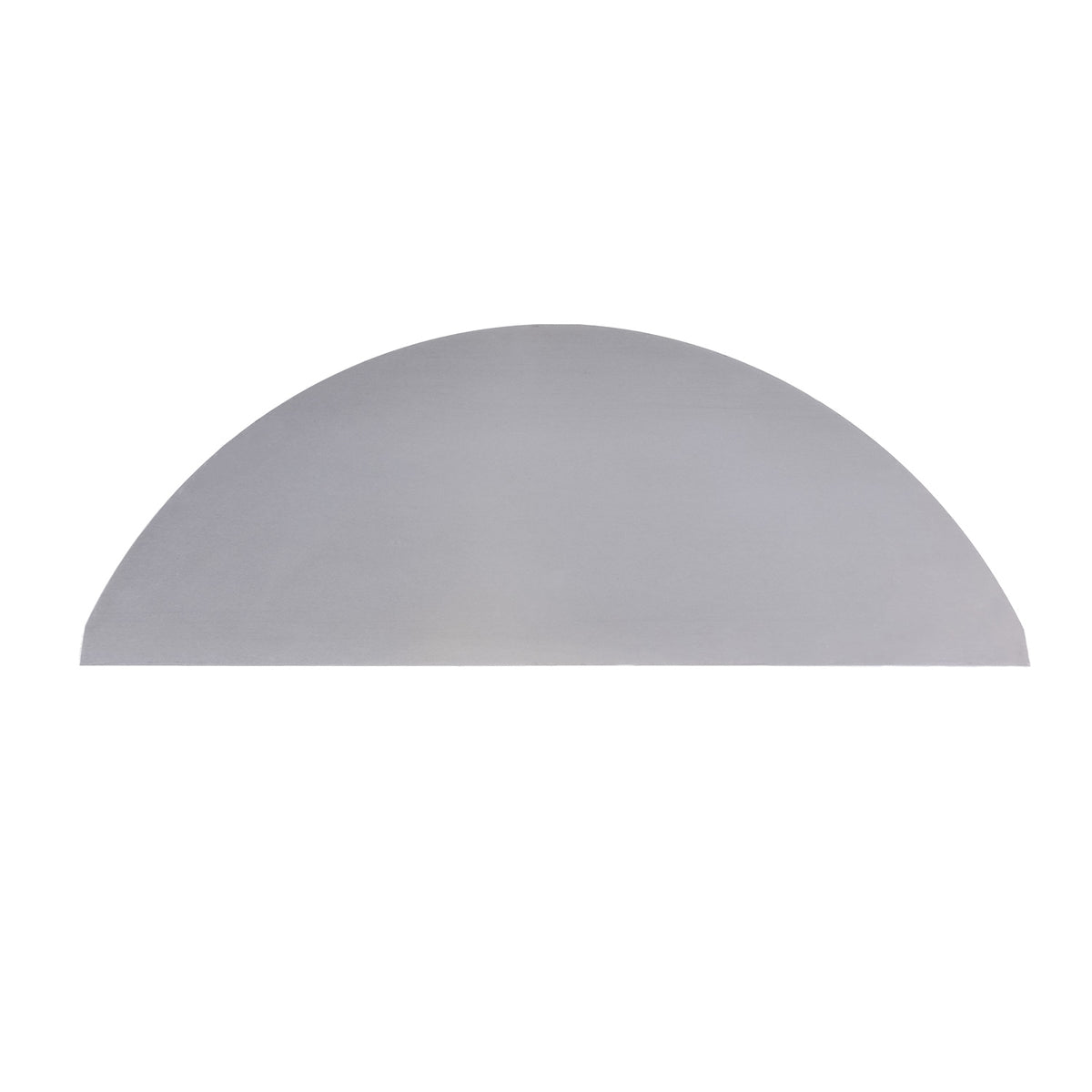 Silver chrome plated steel fender insert with mounting hardware from Husky Towing part number F0002