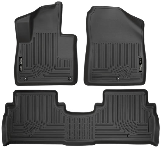 Husky Liners 98691 Weatherbeater - Front & 2nd Seat Floor LinersFloor LinerHusky Liners