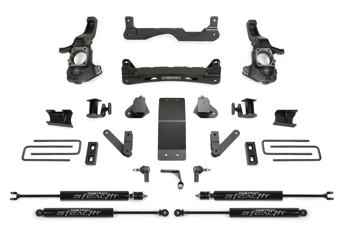 Performance Lift System w/Shocks from Fabtech part number K1202M