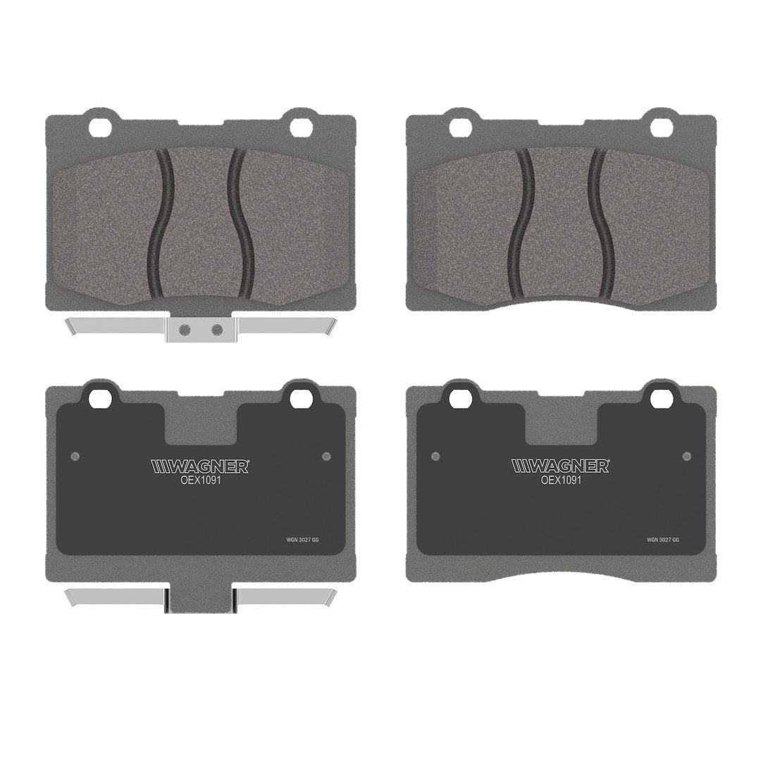 Disc Brake Pad Set from Wagner Brake part number OEX1091