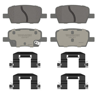 Disc Brake Pad Set from Wagner Brake part number OEX1877