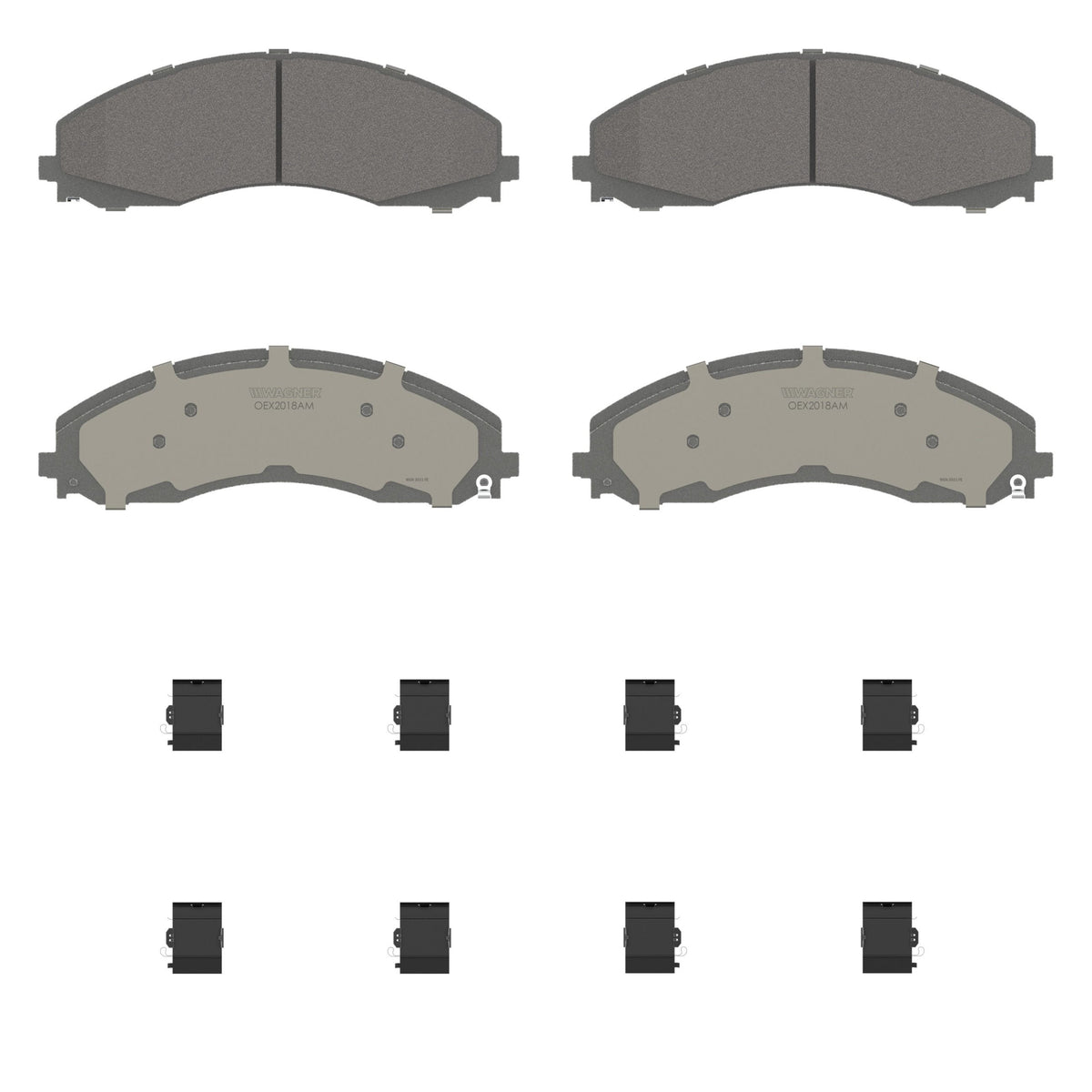 Disc Brake Pad Set from Wagner Brake part number OEX2018AM