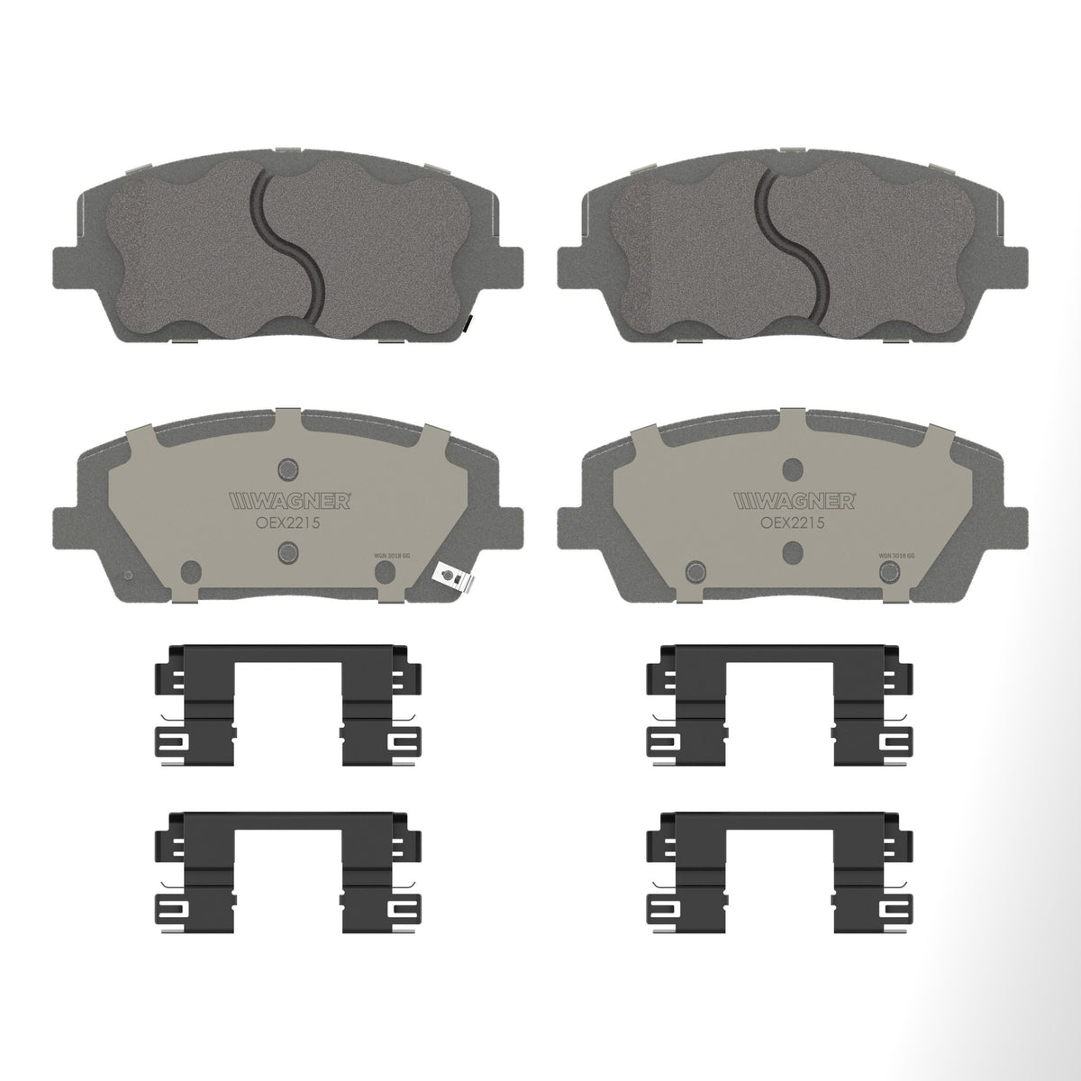 Disc Brake Pad Set from Wagner Brake part number OEX2215