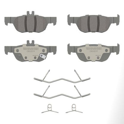 Disc Brake Pad Set from Wagner Brake part number OEX2219