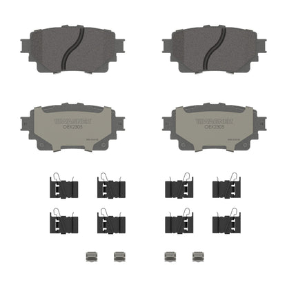 Disc Brake Pad Set from Wagner Brake part number OEX2305