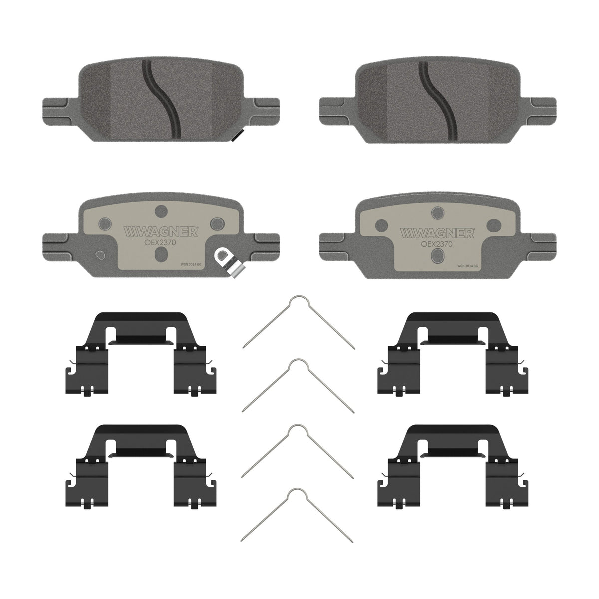 Disc Brake Pad Set from Wagner Brake part number OEX2370