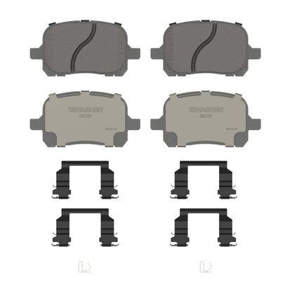 Disc Brake Pad Set from Wagner Brake part number OEX707