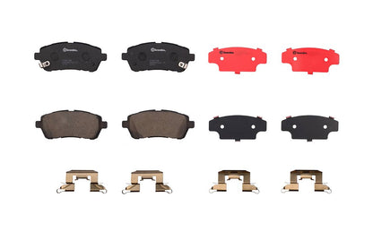 Disc Brake Pad Set with mounting hardware from Brembo part number P16013N