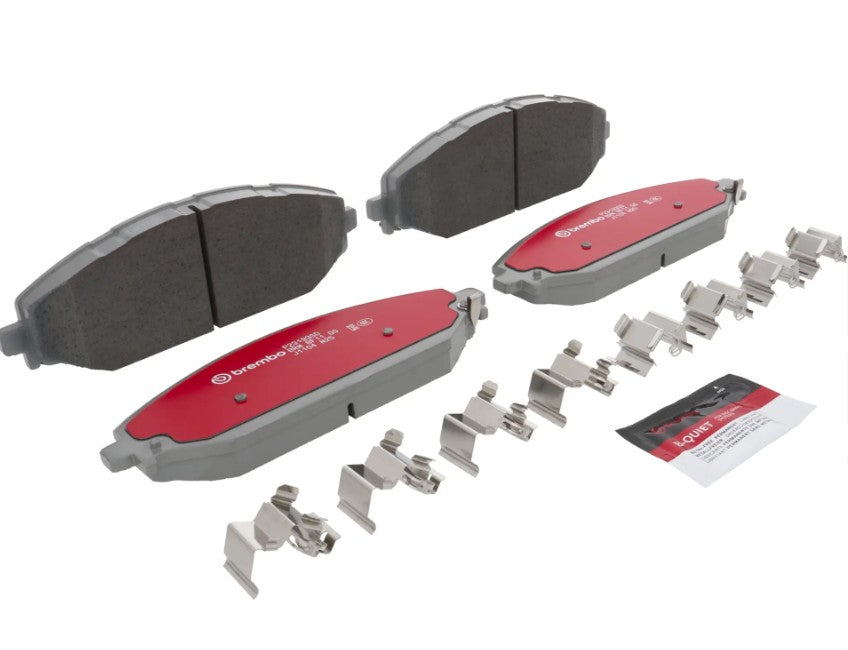 Disc Brake Pad Set with mounting hardware from Brembo part number P23193SD