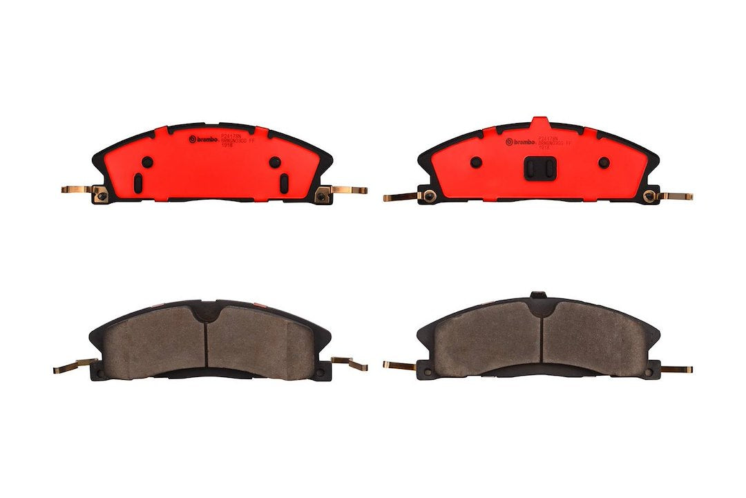 Disc Brake Pad Set with mounting hardware from Brembo part number P24178N
