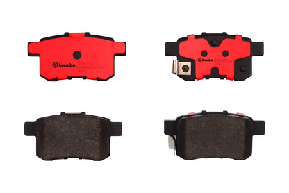 Disc Brake Pad Set with mounting hardware from Brembo part number P28072N