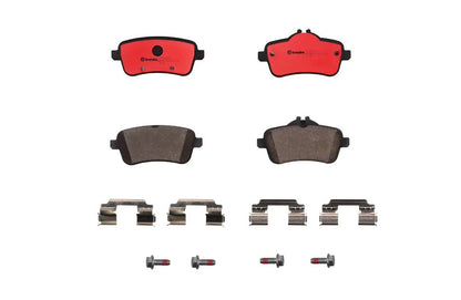 Disc Brake Pad Set with mounting hardware from Brembo part number P50101N