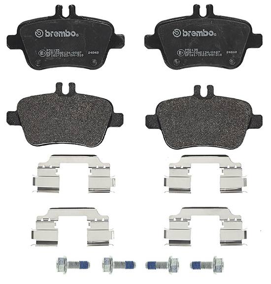 Disc Brake Pad Set with mounting hardware from Brembo part number P50135