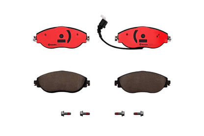Disc Brake Pad Set with mounting hardware from Brembo part number P85131N