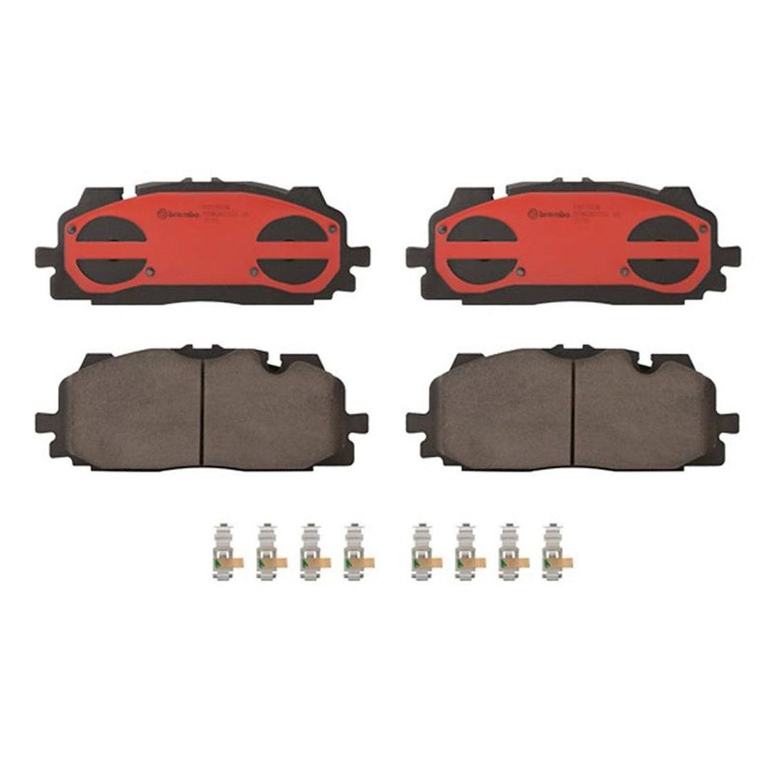 Disc Brake Pad Set with mounting hardware from Brembo part number P85165N