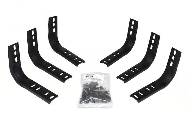 Mild steel step nerf bar mount kit from Big Country part number 390305