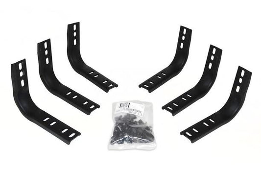 Mild steel step nerf bar mount kit from Big Country part number 390305