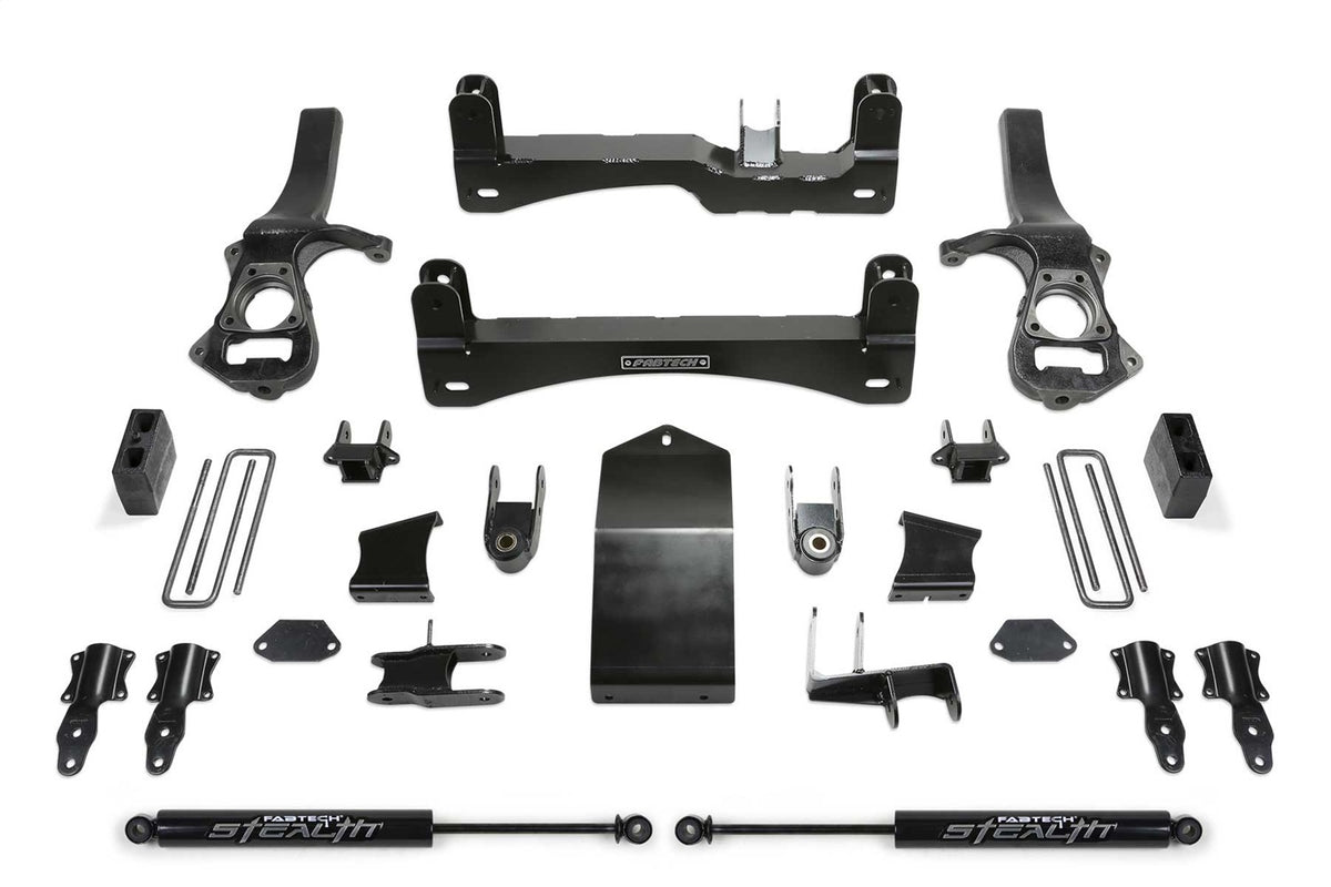 Basic Lift System w/Shocks from Fabtech part number K1132M