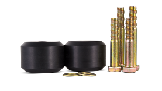 Black smooth metal suspension leveling kit from Body Armor 4x4 part number 50209-GM