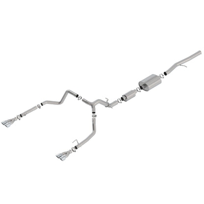 T-304 stainless steel exhaust system kit from Borla part number 140783