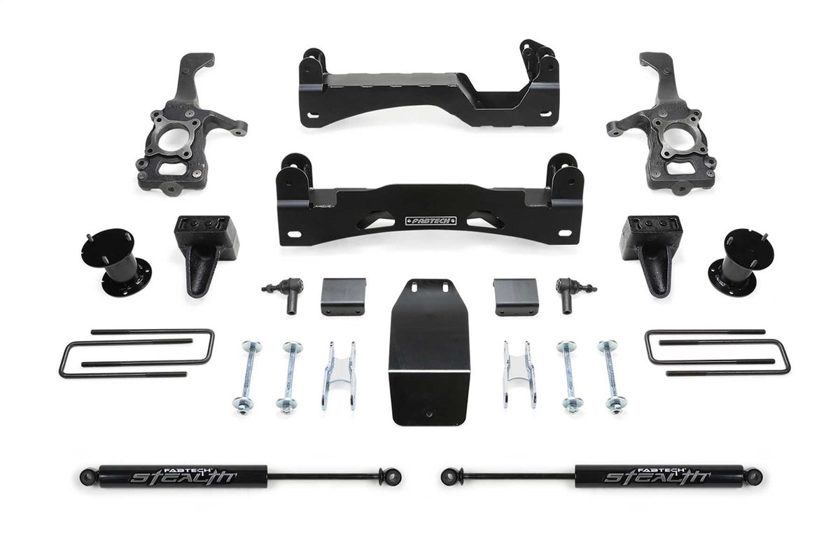 Basic Lift System w/Shocks from Fabtech part number K2194M