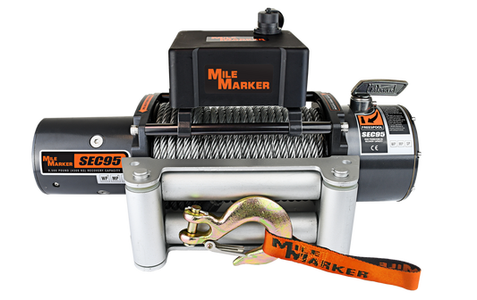 Metal winch from Mile Marker part number 76-50246BW
