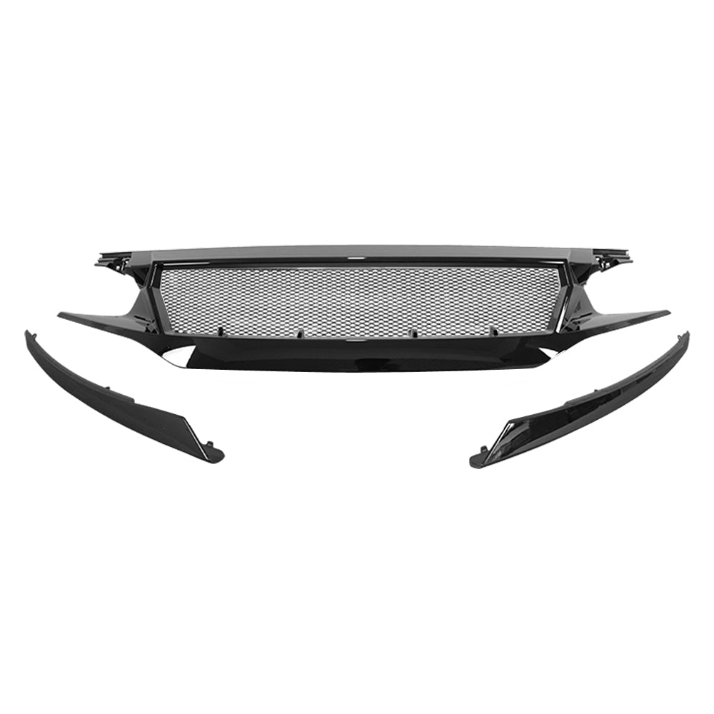Glossy black abs plastic grille from AMERICAN MODIFIED part number AMHMAA00105
