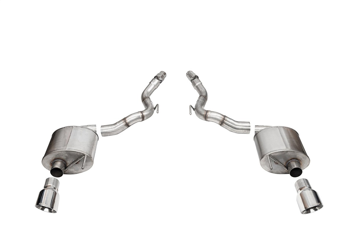 304 stainless steel exhaust system kit from Corsa Performance part number 21276
