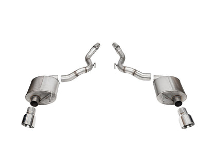 304 stainless steel exhaust system kit from Corsa Performance part number 21276