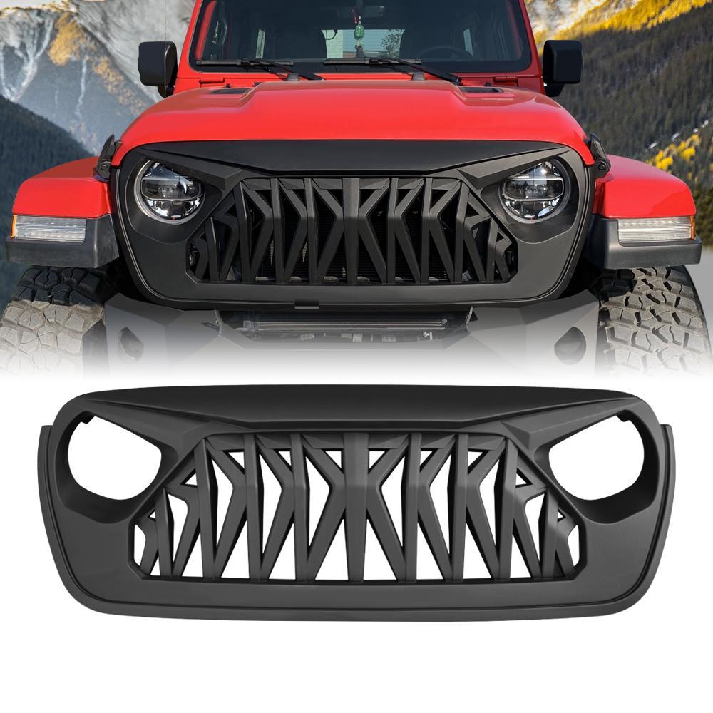 Matte black abs plastic grille from AMERICAN MODIFIED part number AMJPCA00101