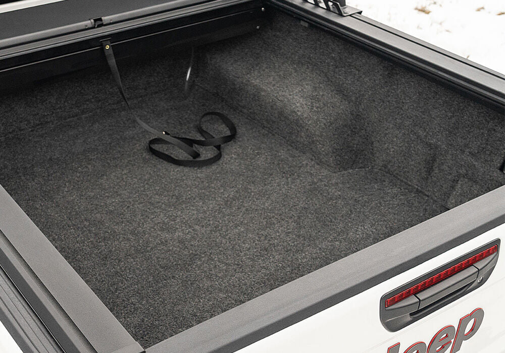Grey polypropylene truck bed liner from Husky Liners part number HBRJ20SBK