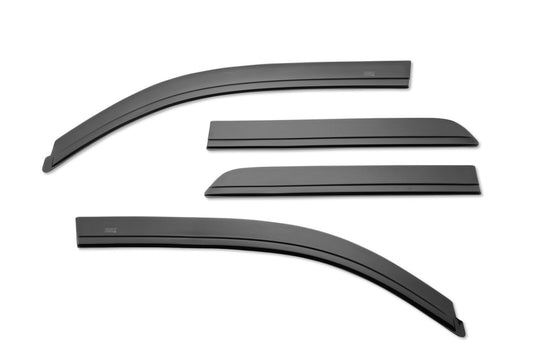 Husky Liners 2854149 Low Profile Ventvisor Deflector; Smoke; Outside Mount; 4 pc.Side Window DeflectorHusky Liners