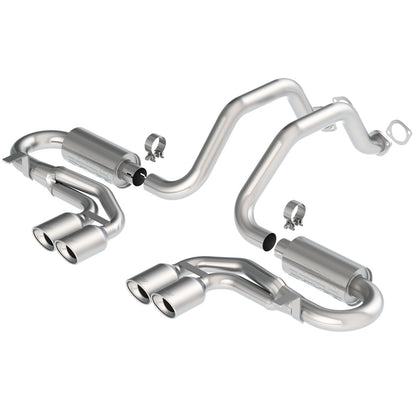T-304 stainless steel exhaust system kit from Borla part number 140039