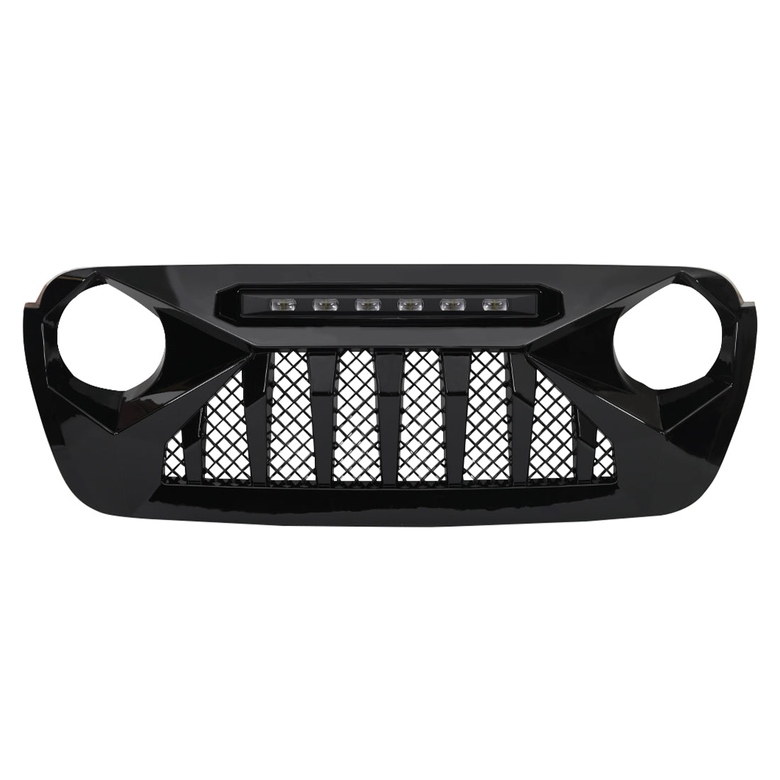 Glossy black abs plastic grille from AMERICAN MODIFIED part number AMJPCA00117