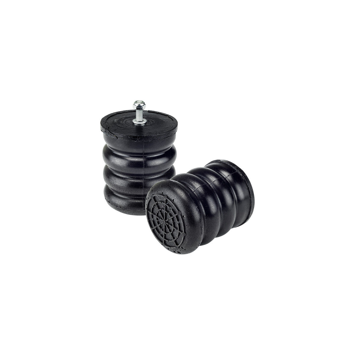Black air suspension helper spring kit from SuperSprings part number SSF-106-47