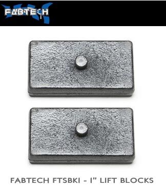 Rear Block from Fabtech part number FTSBK1