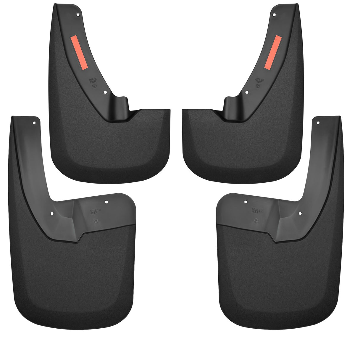 Black mud flap from Husky Liners part number 58186