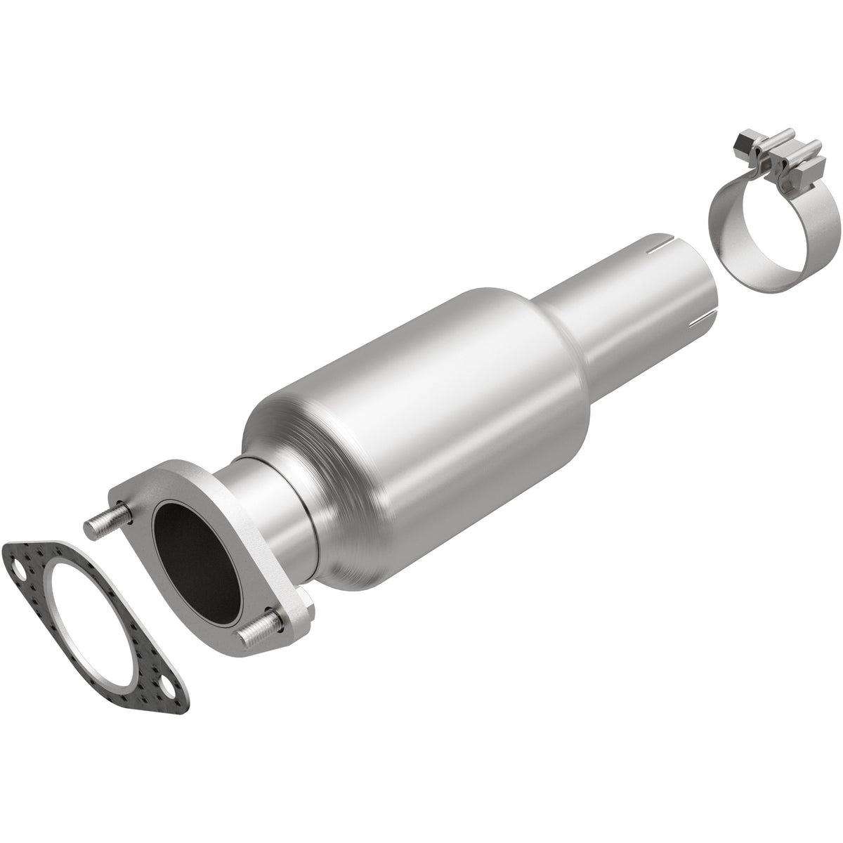 Stainless stainless steel catalytic converter from MagnaFlow Exhaust Products part number 5571511