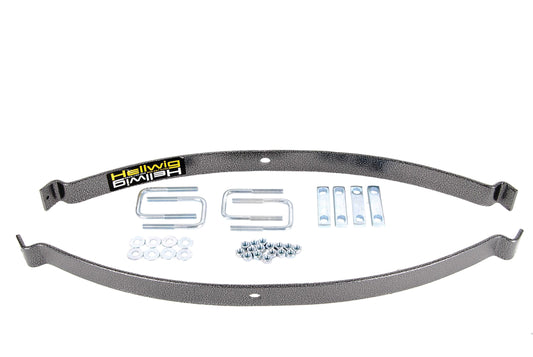 Silver hammertone leaf helper spring from Hellwig part number 983