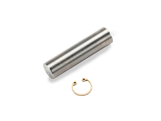 Silver titanium straight pin 0.625 diameter from Factor 55 part number 00013