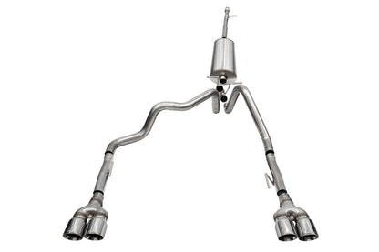 304 stainless steel exhaust system kit from Corsa Performance part number 21202