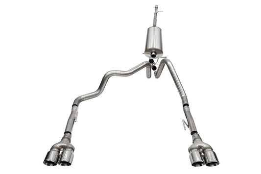 304 stainless steel exhaust system kit from Corsa Performance part number 21202