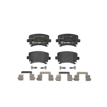 Disc Brake Pad Set with mounting hardware from Brembo part number P85095