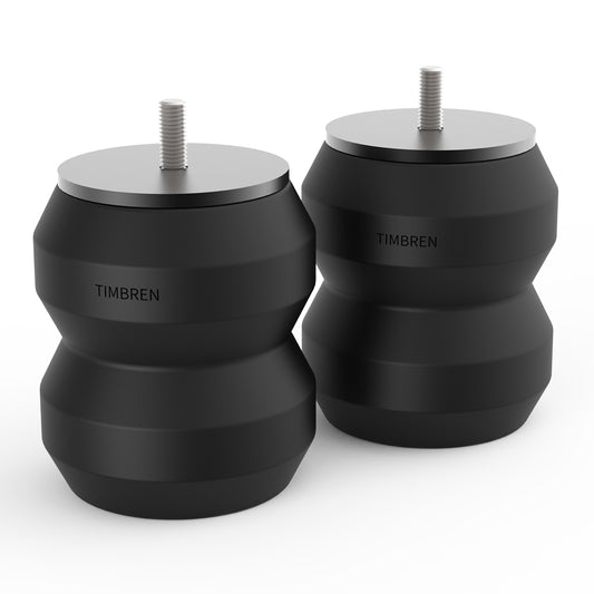 Suspension Rubber Helper Spring Kit with mounting hardware from Timbren part number FRETRA