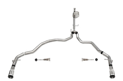 304 stainless steel exhaust system kit from Corsa Performance part number 21146